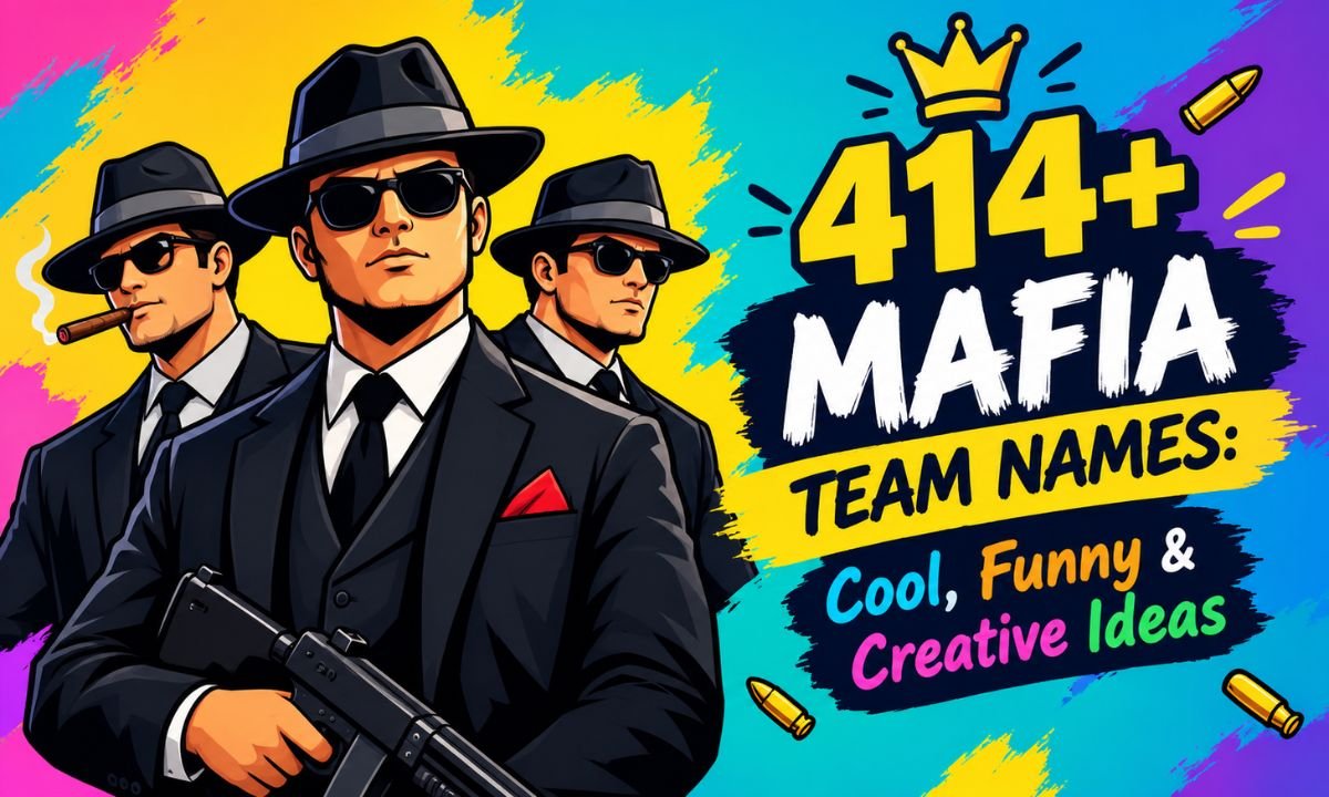 414+ Mafia Team Names: Cool, Funny & Creative Ideas