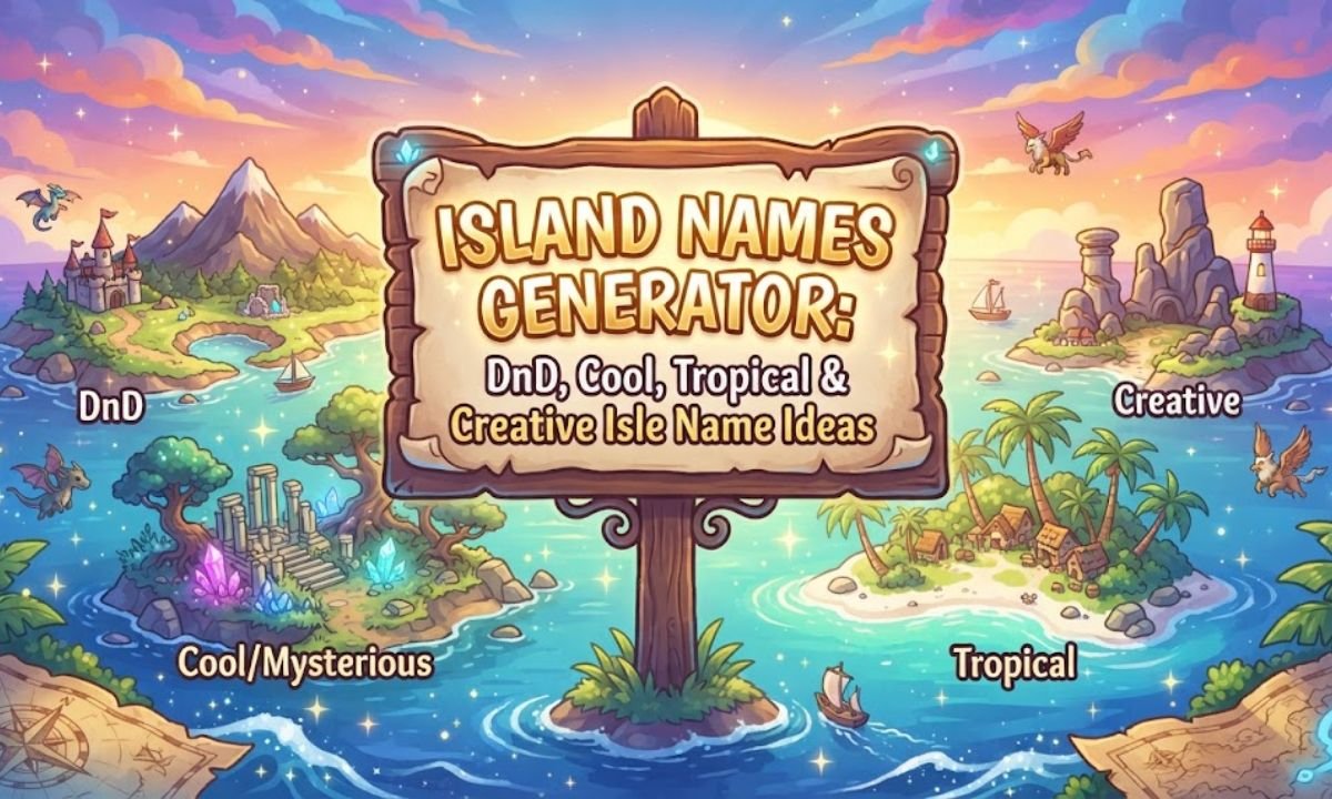 Island Names Generator: DnD, Cool, Tropical & Creative Isle Name Ideas
